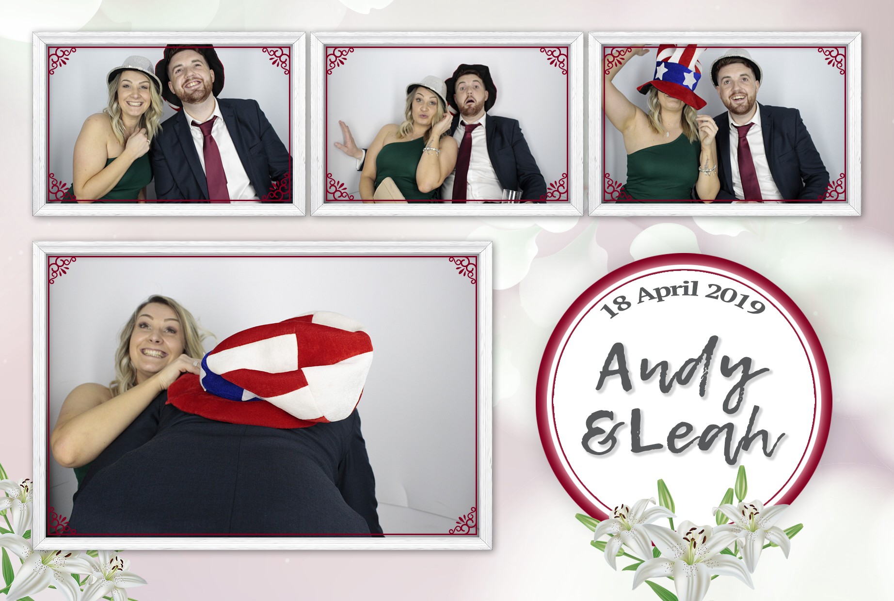Andy & Leah's Wedding | View more photos from the event at gallery.myphotoboothexperience.co.uk/u/MyPhotoBoothExperienceLtd/Andy-Leahs-Wedding